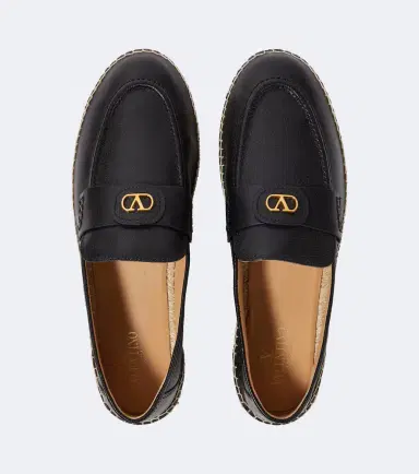 Valentino Garavani VLogo leather espadrilles | Thumbnail 3 Valentino Garavani VLogo leather espadrilles | Thumbnail 3