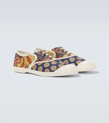 Valentino Garavani Bay By Bay VLogo denim sneakers | Thumbnail 2 Valentino Garavani Bay By Bay VLogo denim sneakers | Thumbnail 2