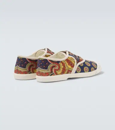 Valentino Garavani Bay By Bay VLogo denim sneakers | Thumbnail 3 Valentino Garavani Bay By Bay VLogo denim sneakers | Thumbnail 3