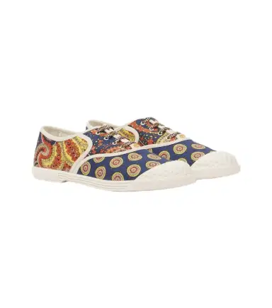 Valentino Garavani Bay By Bay VLogo denim sneakers | Thumbnail 1 Valentino Garavani Bay By Bay VLogo denim sneakers | Thumbnail 1