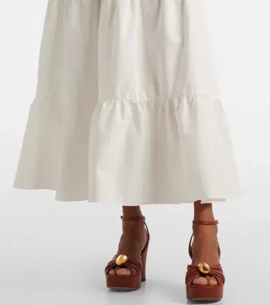 ADRIANA DEGREAS Cotton maxi dress | Thumbnail 5 ADRIANA DEGREAS Cotton maxi dress | Thumbnail 5