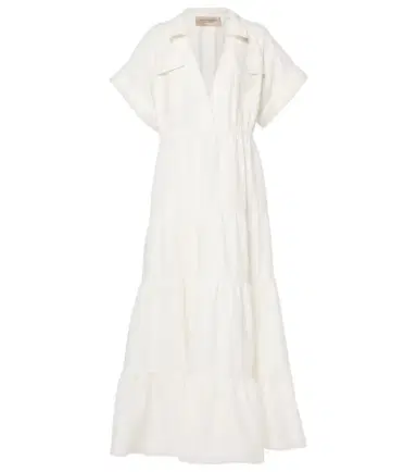 ADRIANA DEGREAS Cotton maxi dress | Thumbnail 1 ADRIANA DEGREAS Cotton maxi dress | Thumbnail 1
