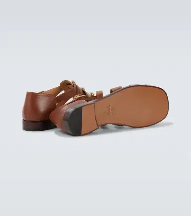 Valentino Garavani Studded leather fisherman sandals | Thumbnail 4 Valentino Garavani Studded leather fisherman sandals | Thumbnail 4