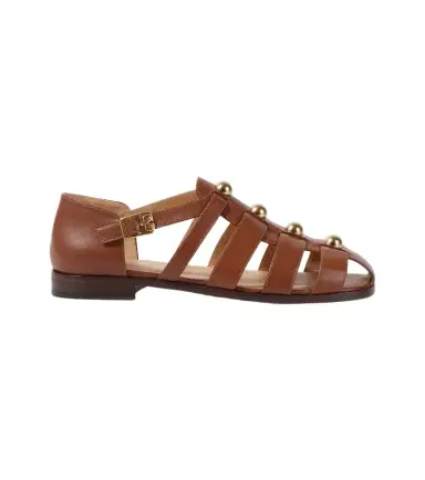 Valentino Garavani Studded leather fisherman sandals | Thumbnail 1 Valentino Garavani Studded leather fisherman sandals | Thumbnail 1