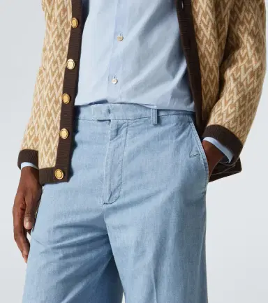 Valentino Cropped wide-leg denim pants | Thumbnail 2 Valentino Cropped wide-leg denim pants | Thumbnail 2