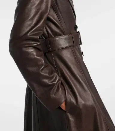 Alaïa Alaïa Leather coat | Thumbnail 6 Alaïa Alaïa Leather coat | Thumbnail 6