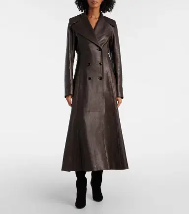 Alaïa Alaïa Leather coat | Thumbnail 7 Alaïa Alaïa Leather coat | Thumbnail 7