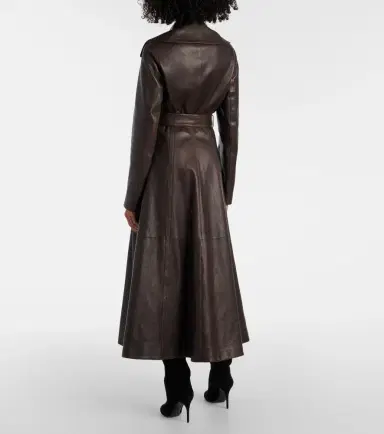 Alaïa Alaïa Leather coat | Thumbnail 8 Alaïa Alaïa Leather coat | Thumbnail 8