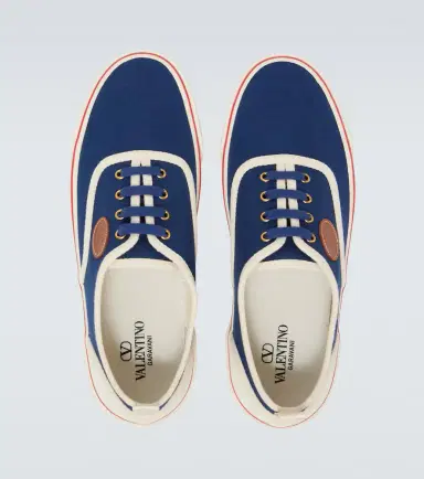 Valentino Garavani Nojoke canvas sneakers | Thumbnail 5 Valentino Garavani Nojoke canvas sneakers | Thumbnail 5