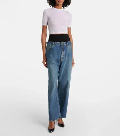 Alaia Alaïa Cropped cashmere top | Thumbnail 4 Alaia Alaïa Cropped cashmere top | Thumbnail 4