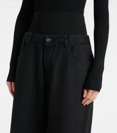 Alaïa Alaïa High-rise straight jeans | Thumbnail 6 Alaïa Alaïa High-rise straight jeans | Thumbnail 6