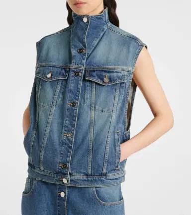 Alaïa Alaïa Denim vest | Thumbnail 3 Alaïa Alaïa Denim vest | Thumbnail 3