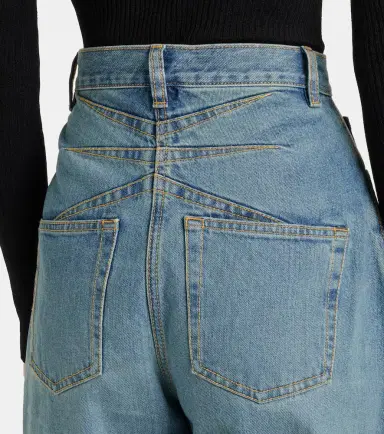 Alaïa Alaïa High-rise barrel-leg jeans | Thumbnail 3 Alaïa Alaïa High-rise barrel-leg jeans | Thumbnail 3