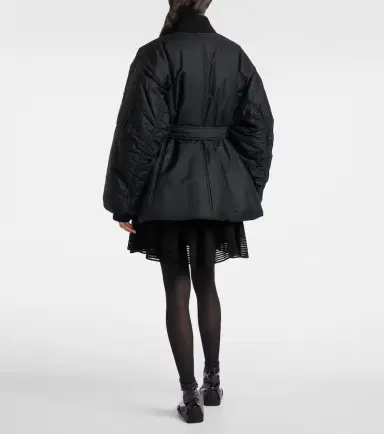 Alaia Alaïa Belted cotton-blend jacket | Thumbnail 3 Alaia Alaïa Belted cotton-blend jacket | Thumbnail 3