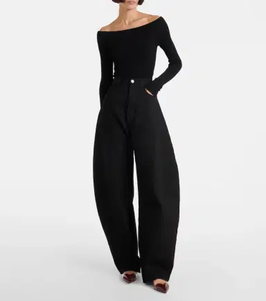 Alaïa Alaïa Le Caur patent leather and PU slingback flats | Thumbnail 2 Alaïa Alaïa Le Caur patent leather and PU slingback flats | Thumbnail 2