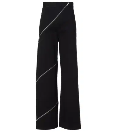 Alaïa Alaïa Spiral cotton wide-leg pants | Thumbnail 1 Alaïa Alaïa Spiral cotton wide-leg pants | Thumbnail 1