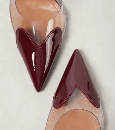 Alaïa Alaïa Le Caur 90 leather and PU slingback pumps | Thumbnail 4 Alaïa Alaïa Le Caur 90 leather and PU slingback pumps | Thumbnail 4