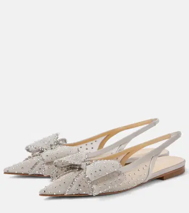 Mach & Mach Cadeau embellished ballet flats | Thumbnail 3 Mach & Mach Cadeau embellished ballet flats | Thumbnail 3