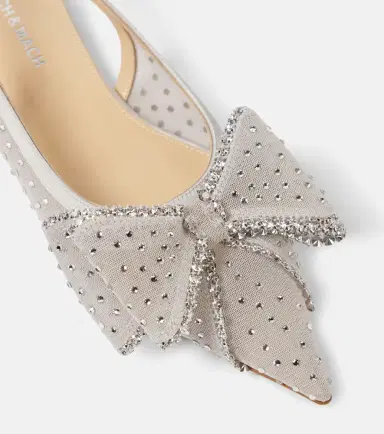 Mach & Mach Cadeau embellished ballet flats | Thumbnail 4 Mach & Mach Cadeau embellished ballet flats | Thumbnail 4