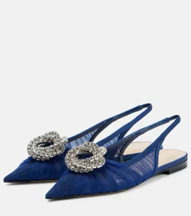 Mach & Mach Galaxy embellished slingback flats | Thumbnail 2 Mach & Mach Galaxy embellished slingback flats | Thumbnail 2