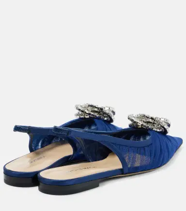 Mach & Mach Galaxy embellished slingback flats | Thumbnail 3 Mach & Mach Galaxy embellished slingback flats | Thumbnail 3