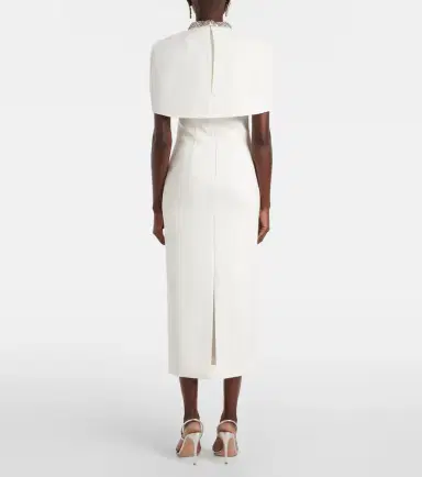Roland Mouret Embellished crêpe cocktail dress | Thumbnail 3 Roland Mouret Embellished crêpe cocktail dress | Thumbnail 3