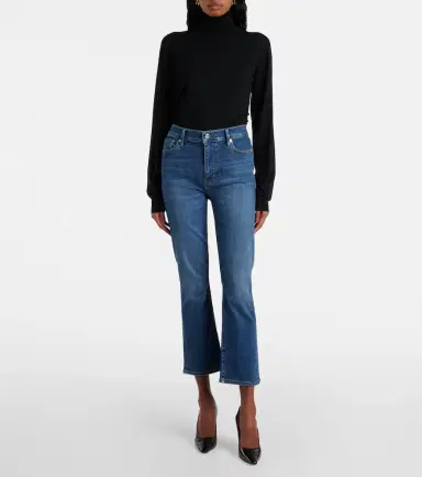 Frame Le High Straight cropped straight jeans | Thumbnail 3 Frame Le High Straight cropped straight jeans | Thumbnail 3