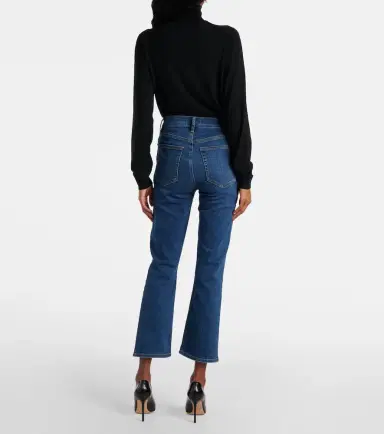 Frame Le High Straight cropped straight jeans | Thumbnail 6 Frame Le High Straight cropped straight jeans | Thumbnail 6