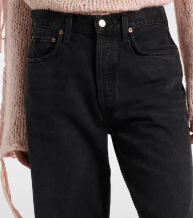 AGOLDE Kelly high-rise distressed straight jeans | Thumbnail 3 AGOLDE Kelly high-rise distressed straight jeans | Thumbnail 3