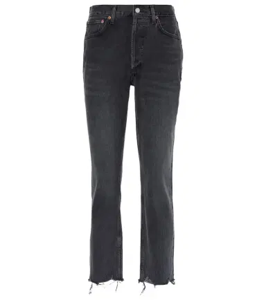 AGOLDE Riley high-rise cropped straight jeans | Thumbnail 1 AGOLDE Riley high-rise cropped straight jeans | Thumbnail 1