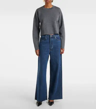 Frame Le Low Baggy wide-leg jeans | Thumbnail 2 Frame Le Low Baggy wide-leg jeans | Thumbnail 2