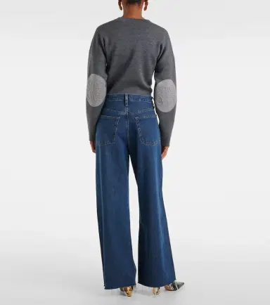 Frame Le Low Baggy wide-leg jeans | Thumbnail 7 Frame Le Low Baggy wide-leg jeans | Thumbnail 7