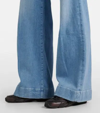 7 For All Mankind High-rise wide-leg jeans | Thumbnail 7 7 For All Mankind High-rise wide-leg jeans | Thumbnail 7