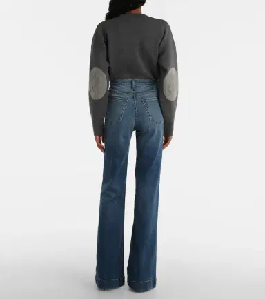 7 For All Mankind Modern Dojo Groovy high-rise flared jeans | Thumbnail 2 7 For All Mankind Modern Dojo Groovy high-rise flared jeans | Thumbnail 2
