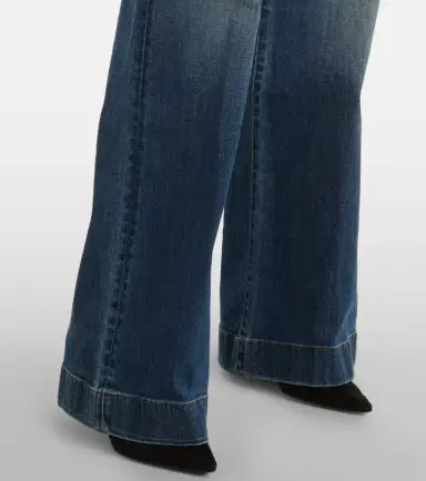 7 For All Mankind Modern Dojo Groovy high-rise flared jeans | Thumbnail 4 7 For All Mankind Modern Dojo Groovy high-rise flared jeans | Thumbnail 4