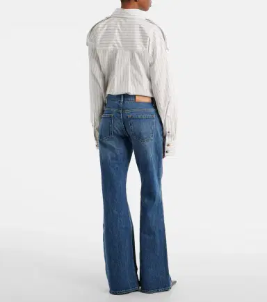 7 For All Mankind Mankind high-rise flared jeans | Thumbnail 5 7 For All Mankind Mankind high-rise flared jeans | Thumbnail 5