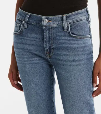 7 For All Mankind Bootcut Tailorless mid-rise jeans | Thumbnail 2 7 For All Mankind Bootcut Tailorless mid-rise jeans | Thumbnail 2
