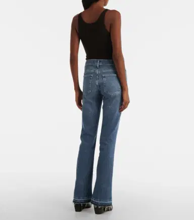 7 For All Mankind Bootcut Tailorless mid-rise jeans | Thumbnail 4 7 For All Mankind Bootcut Tailorless mid-rise jeans | Thumbnail 4