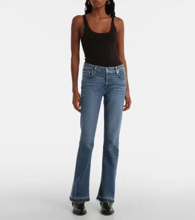 7 For All Mankind Bootcut Tailorless mid-rise jeans | Thumbnail 5 7 For All Mankind Bootcut Tailorless mid-rise jeans | Thumbnail 5