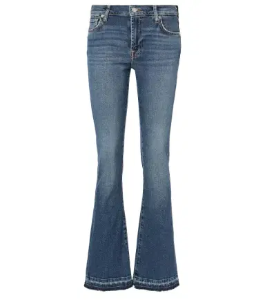 7 For All Mankind Bootcut Tailorless mid-rise jeans | Thumbnail 1 7 For All Mankind Bootcut Tailorless mid-rise jeans | Thumbnail 1