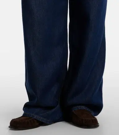 7 For All Mankind Denim Lustre wide-leg jeans | Thumbnail 6 7 For All Mankind Denim Lustre wide-leg jeans | Thumbnail 6