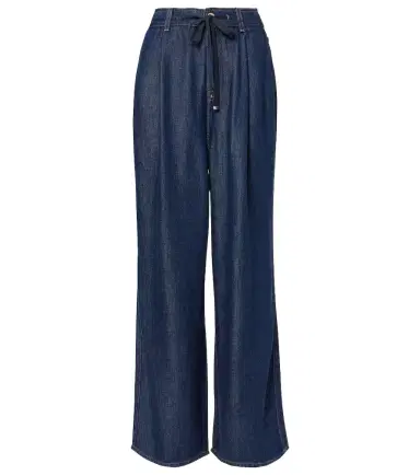 7 For All Mankind Denim Lustre wide-leg jeans | Thumbnail 1 7 For All Mankind Denim Lustre wide-leg jeans | Thumbnail 1