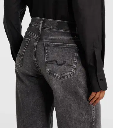 7 For All Mankind High-rise wide-leg jeans | Thumbnail 2 7 For All Mankind High-rise wide-leg jeans | Thumbnail 2