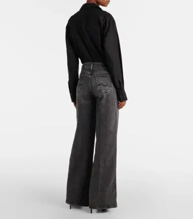 7 For All Mankind High-rise wide-leg jeans | Thumbnail 5 7 For All Mankind High-rise wide-leg jeans | Thumbnail 5
