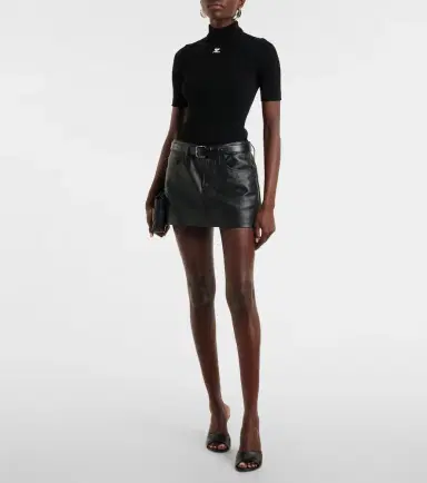 Courreges Courrèges Reedition ribbed-knit top | Thumbnail 2 Courreges Courrèges Reedition ribbed-knit top | Thumbnail 2