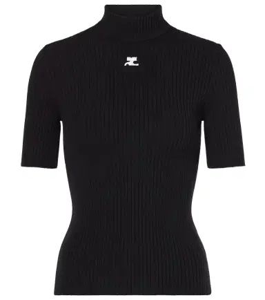 Courreges Courrèges Reedition ribbed-knit top | Thumbnail 1 Courreges Courrèges Reedition ribbed-knit top | Thumbnail 1