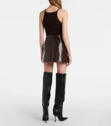 Courrèges Courrèges Reedition vinyl miniskirt | Thumbnail 2 Courrèges Courrèges Reedition vinyl miniskirt | Thumbnail 2