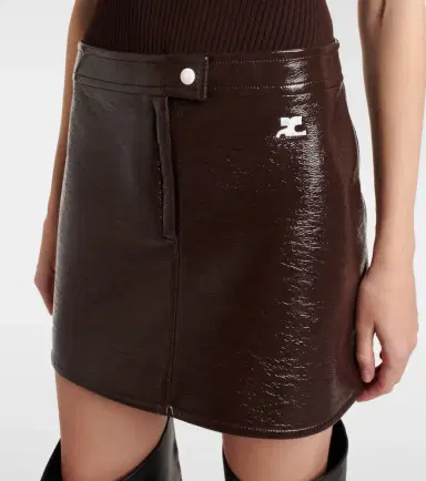 Courrèges Courrèges Reedition vinyl miniskirt | Thumbnail 3 Courrèges Courrèges Reedition vinyl miniskirt | Thumbnail 3