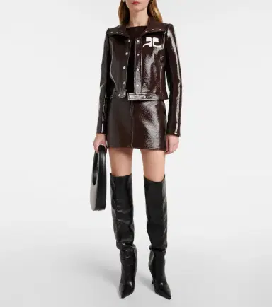 Courrèges Courrèges Reedition vinyl miniskirt | Thumbnail 4 Courrèges Courrèges Reedition vinyl miniskirt | Thumbnail 4