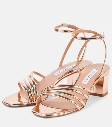 Aquazzura Latour 50 faux leather sandals | Thumbnail 3 Aquazzura Latour 50 faux leather sandals | Thumbnail 3